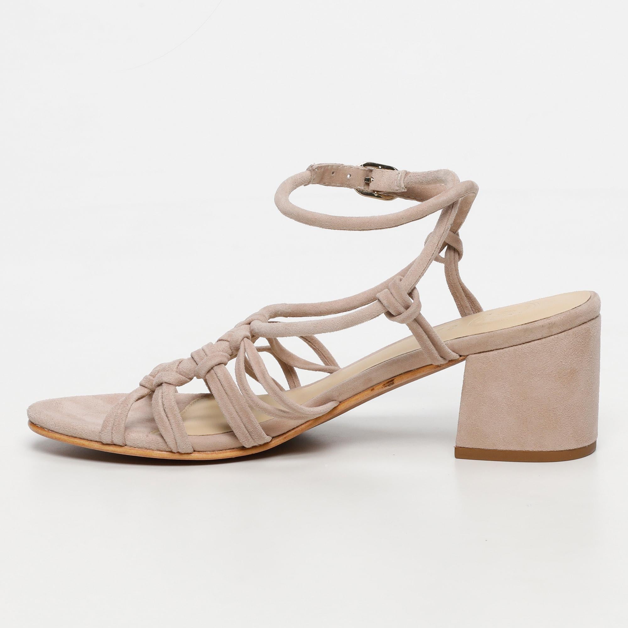 White Sun - Sandalia de tacón Deekshitha - Beige
