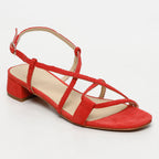 Deepakala Heeled Sandals - Strawberry