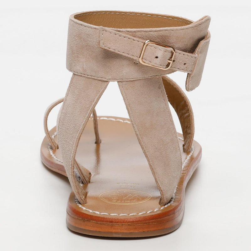 White Sun - Sandalias Deeva - Ante de cabra beige claro - Beige claro