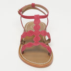 Thuja Sandals - Raspberry Goat Suede - Raspberry
