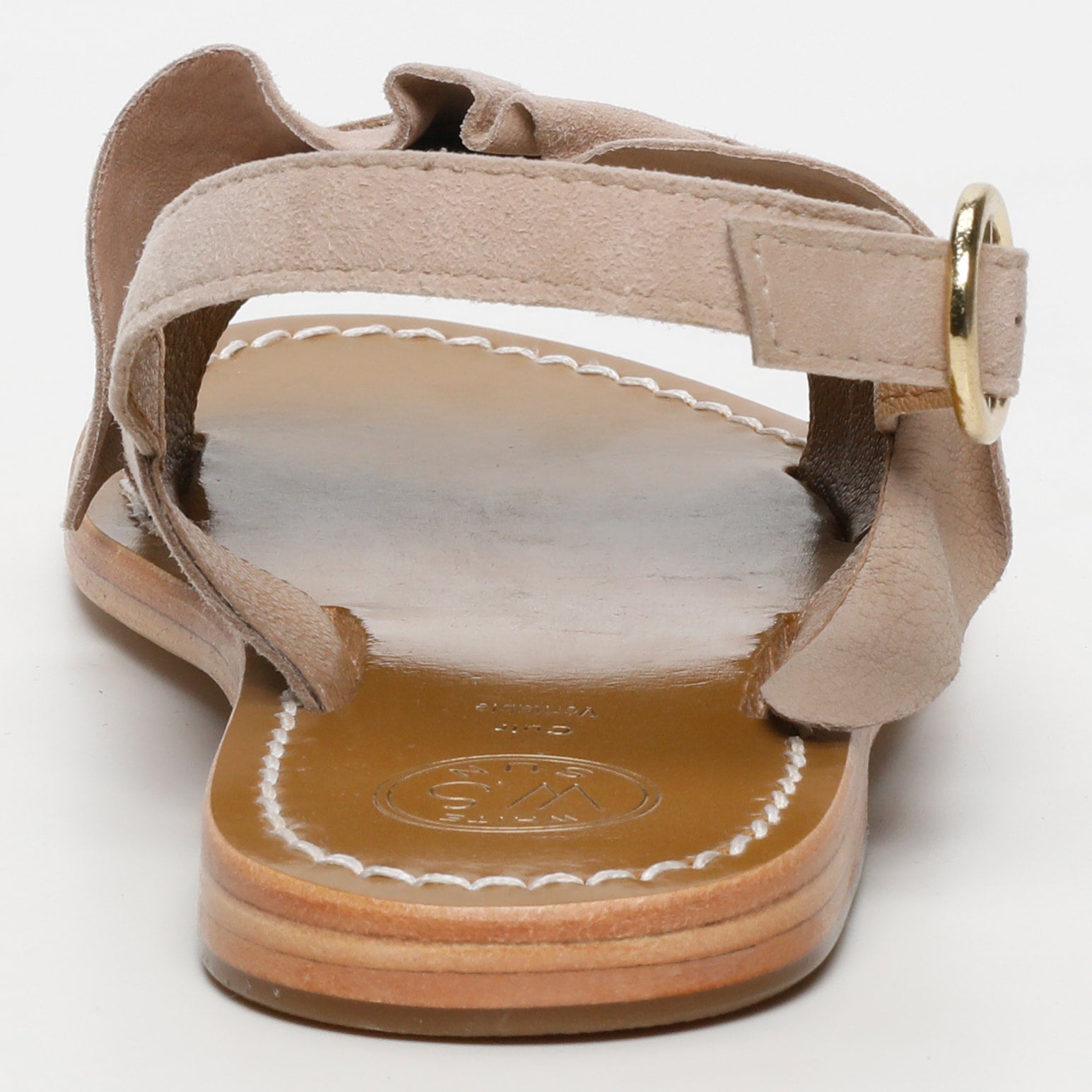Sandalias Lilly - Light Beige Goat Suede - Light Beige