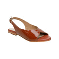 Charly Sandals - Camel Patent
