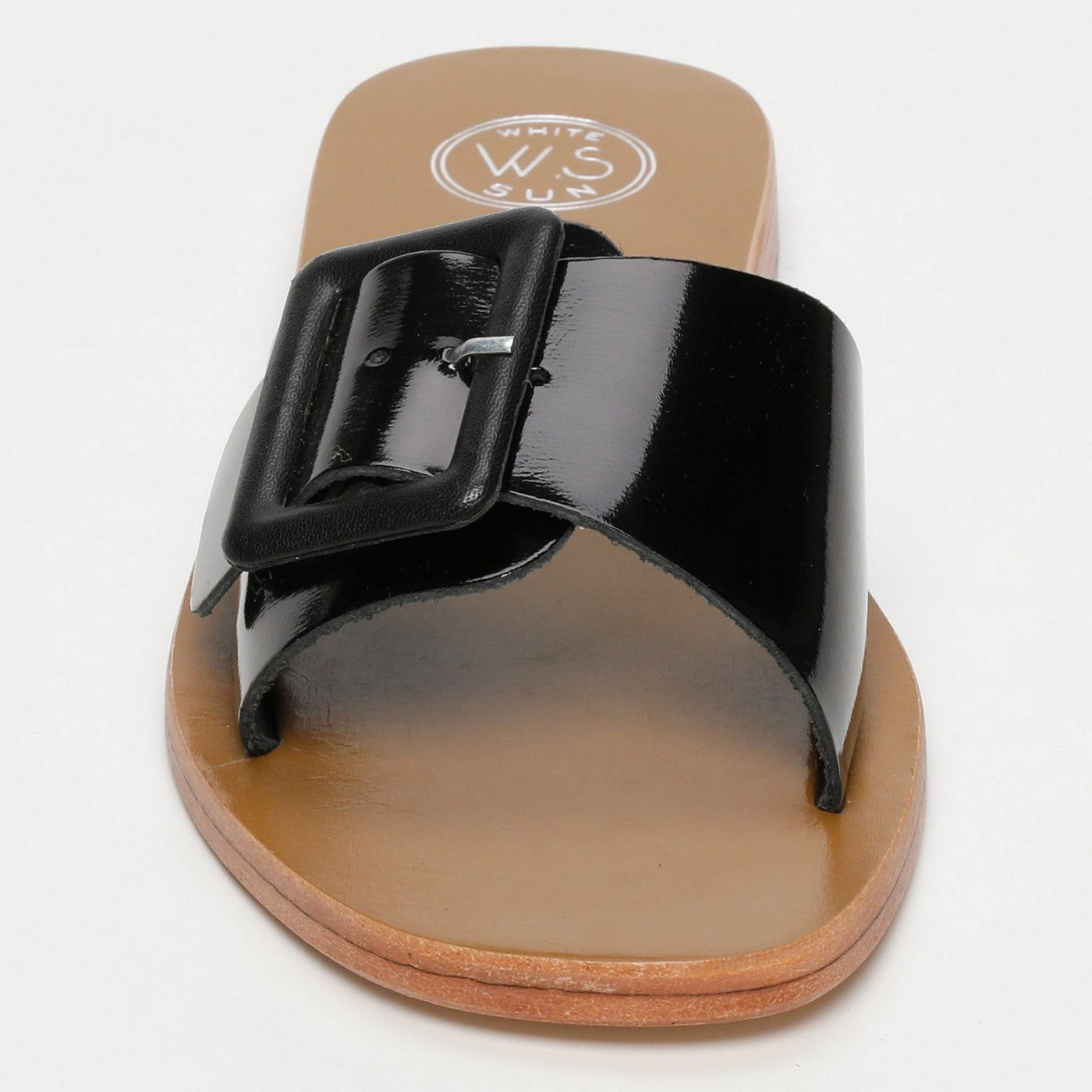 Ardashir Sandals - Black Patent