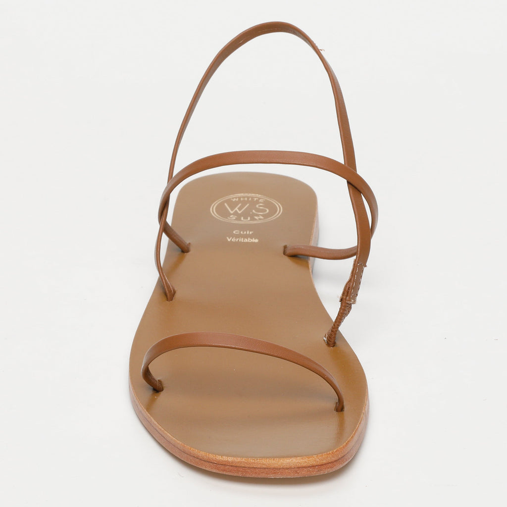 White Sun - Dorrin Sandals - Brown