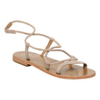 Taylee Sandals - Light Beige Goat Suede - Light Beige