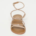 Taylee Sandals - Light Beige Goat Suede - Light Beige