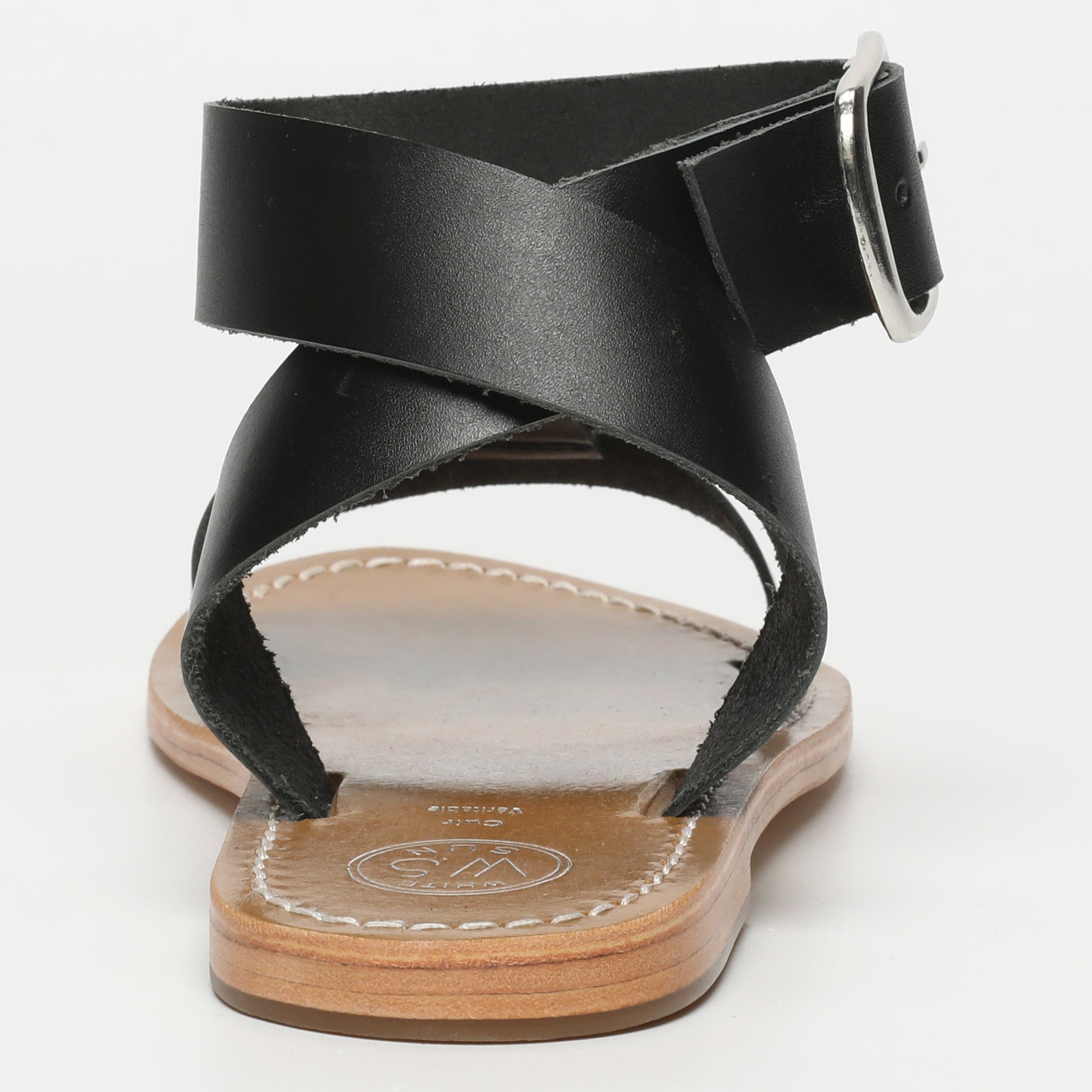 White Sun - Sandalias Tahani - Piel negra - Negro