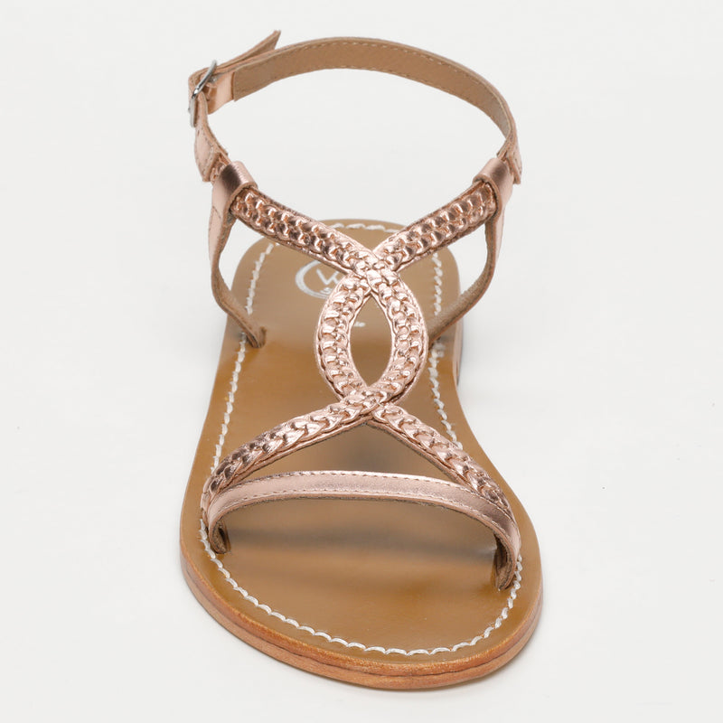 Tara Sandals - Rosegold