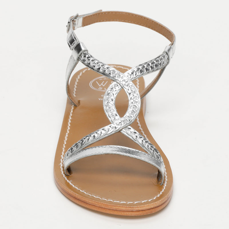 Tara Sandals - Silver