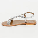 Tara Sandals - Silver