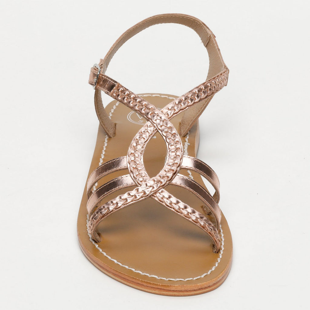 Tess Sandals - Rosegold