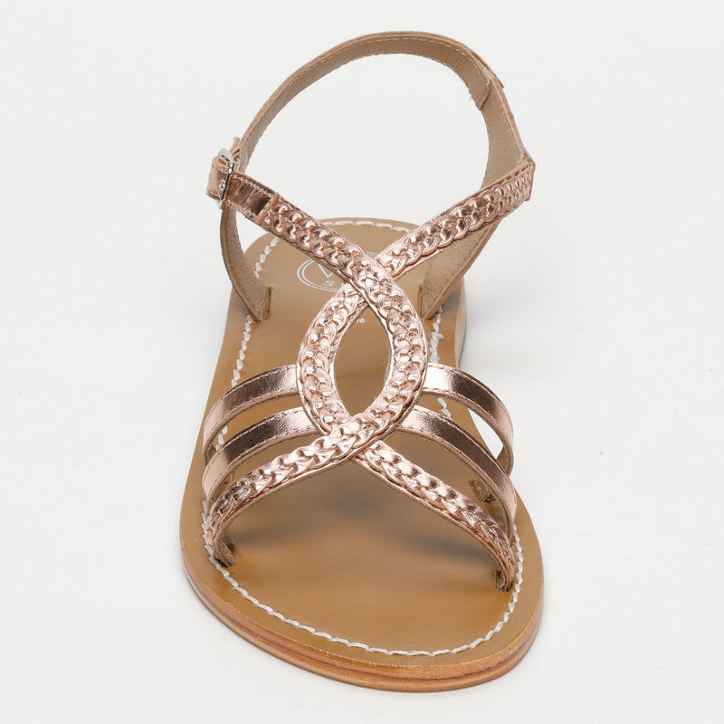 Tess Sandals - Rosegold