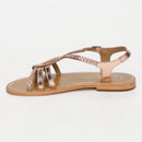 Tess Sandals - Rosegold