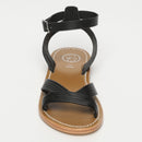 White Sun - Sandalias Terri - Napa Oveja Negra - Negro