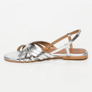 Sol Blanco - Sandalias Babitha - Piel Cabra Plata - Plata