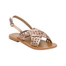 Sol Blanco - Sandalias Baishakh - Cuero de cabra Rosegold - Rosegold