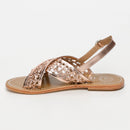 Sol Blanco - Sandalias Baishakh - Cuero de cabra Rosegold - Rosegold
