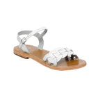 Bandana Sandals - White