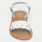 Bandana Sandals - White