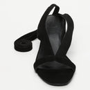 White Sun - Sandales Talon Isinya - Black Goat Suede - Black