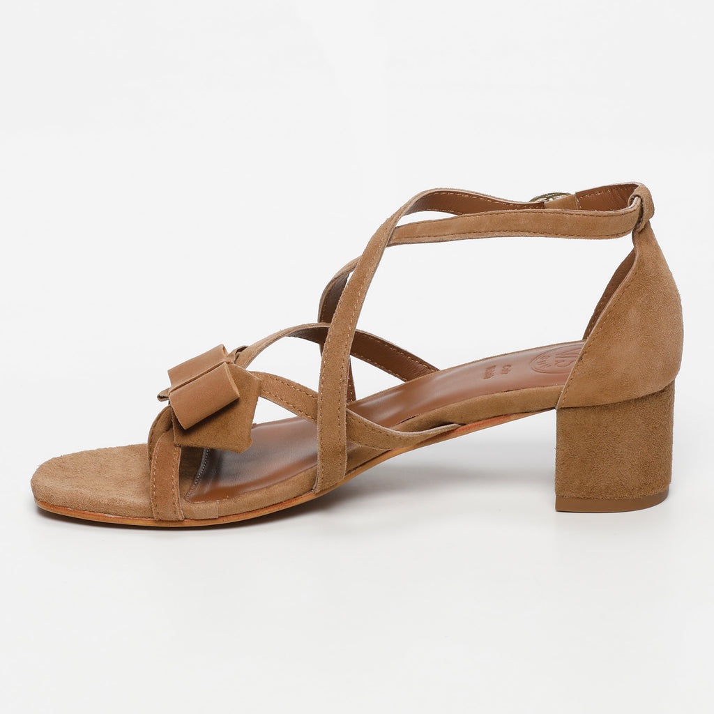 Sandales À Talons Augusta - Camel