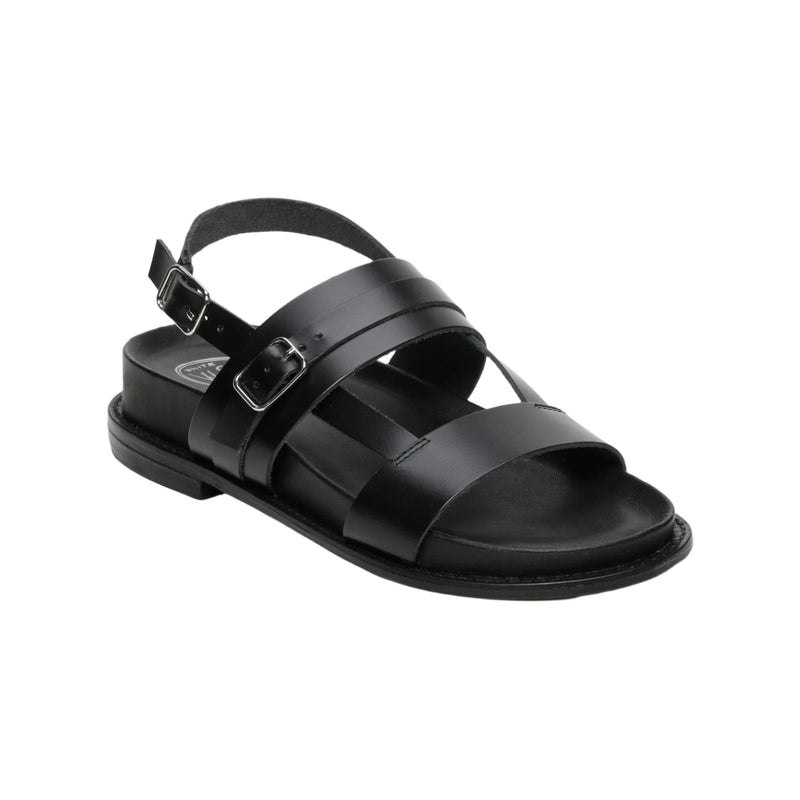 White Sun - Sandales Zeneta - Black Buff - Black