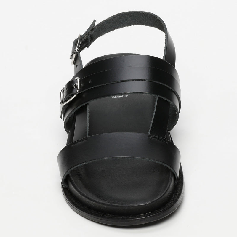 White Sun - Sandales Zeneta - Black Buff - Black