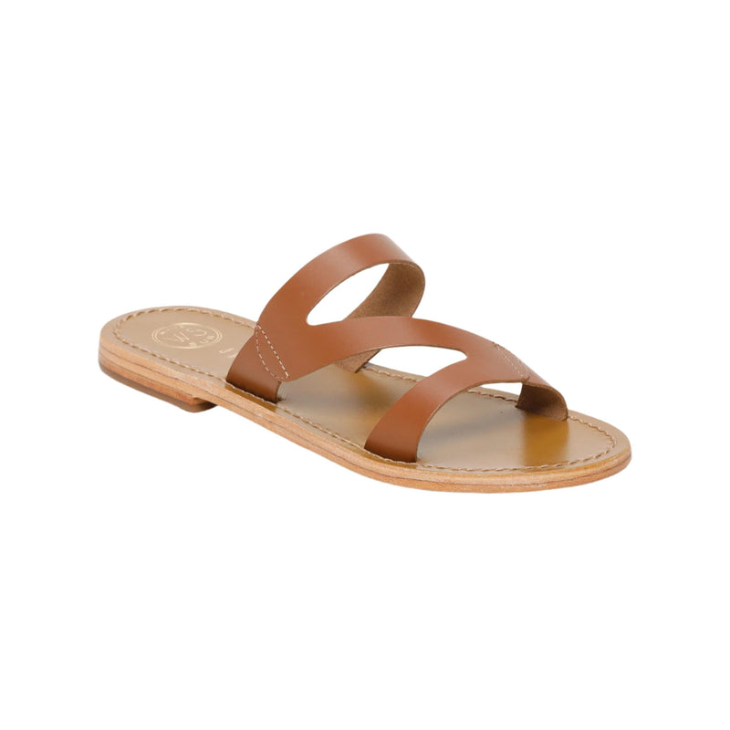 Sol Blanco - Mules Palamos - Camel Buff - Camel