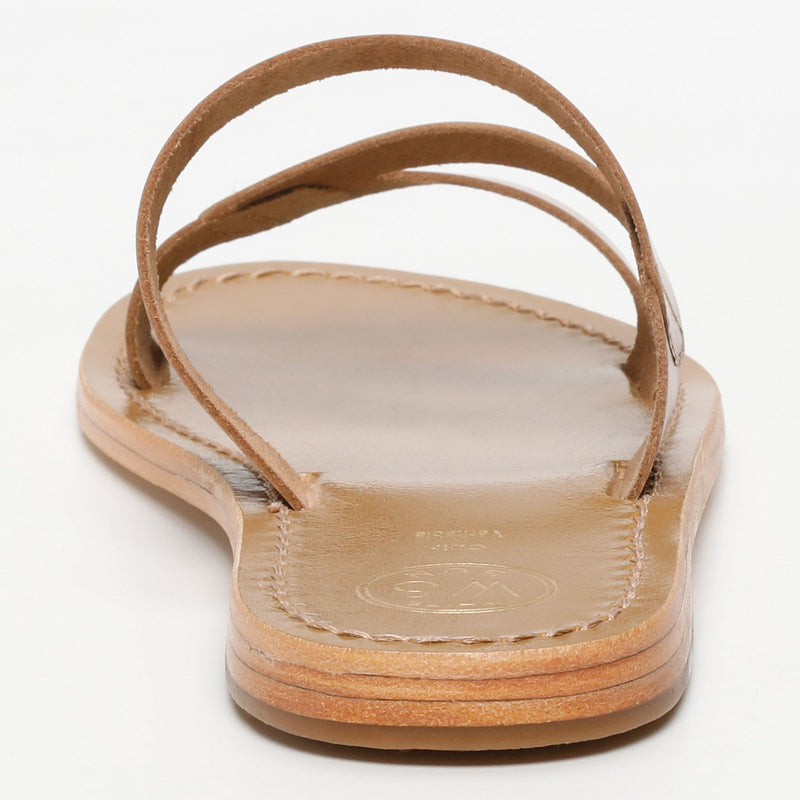 Sol Blanco - Mules Palamos - Camel Buff - Camel