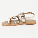 Sandalias Tonosi - Light Gold Croco