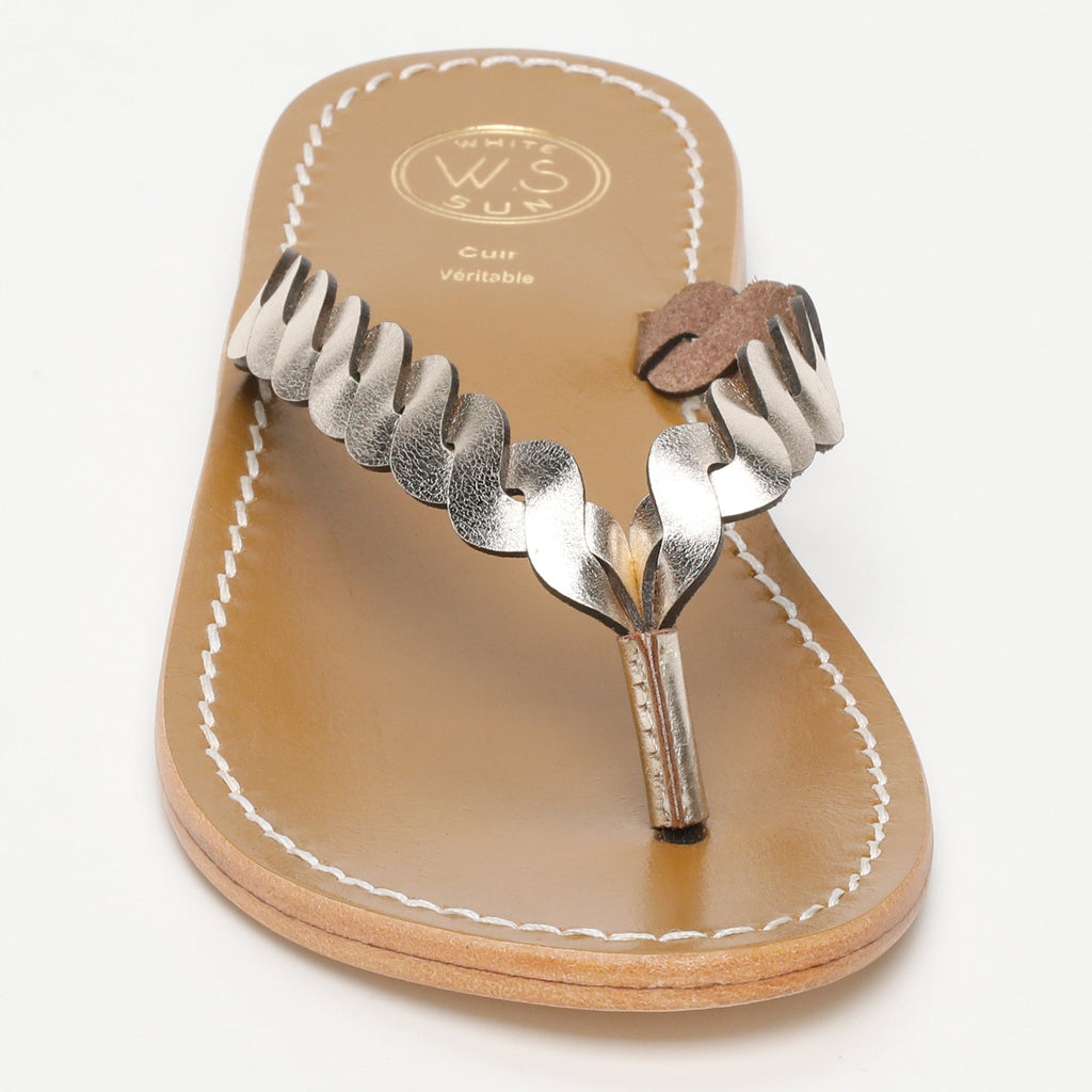 Nefela Mules - Gold Buff - Gold