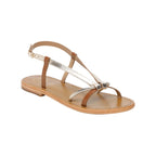 Sandalias Monashi - Camel Buff - Gold+Camel