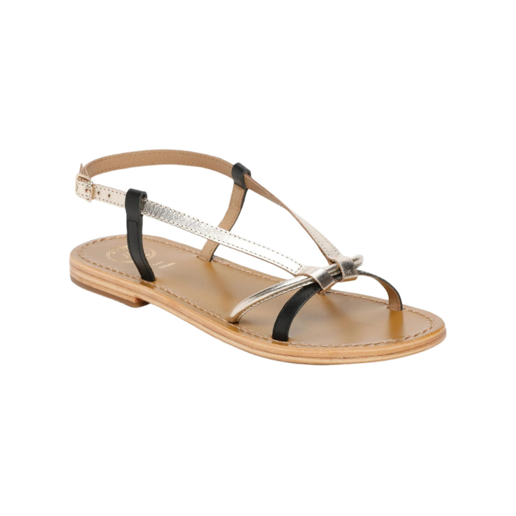 Sandales Monashi - Black+Gold