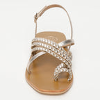 Sandalias Ascan - Platinium