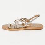 Sandalias Ascan - Platinium