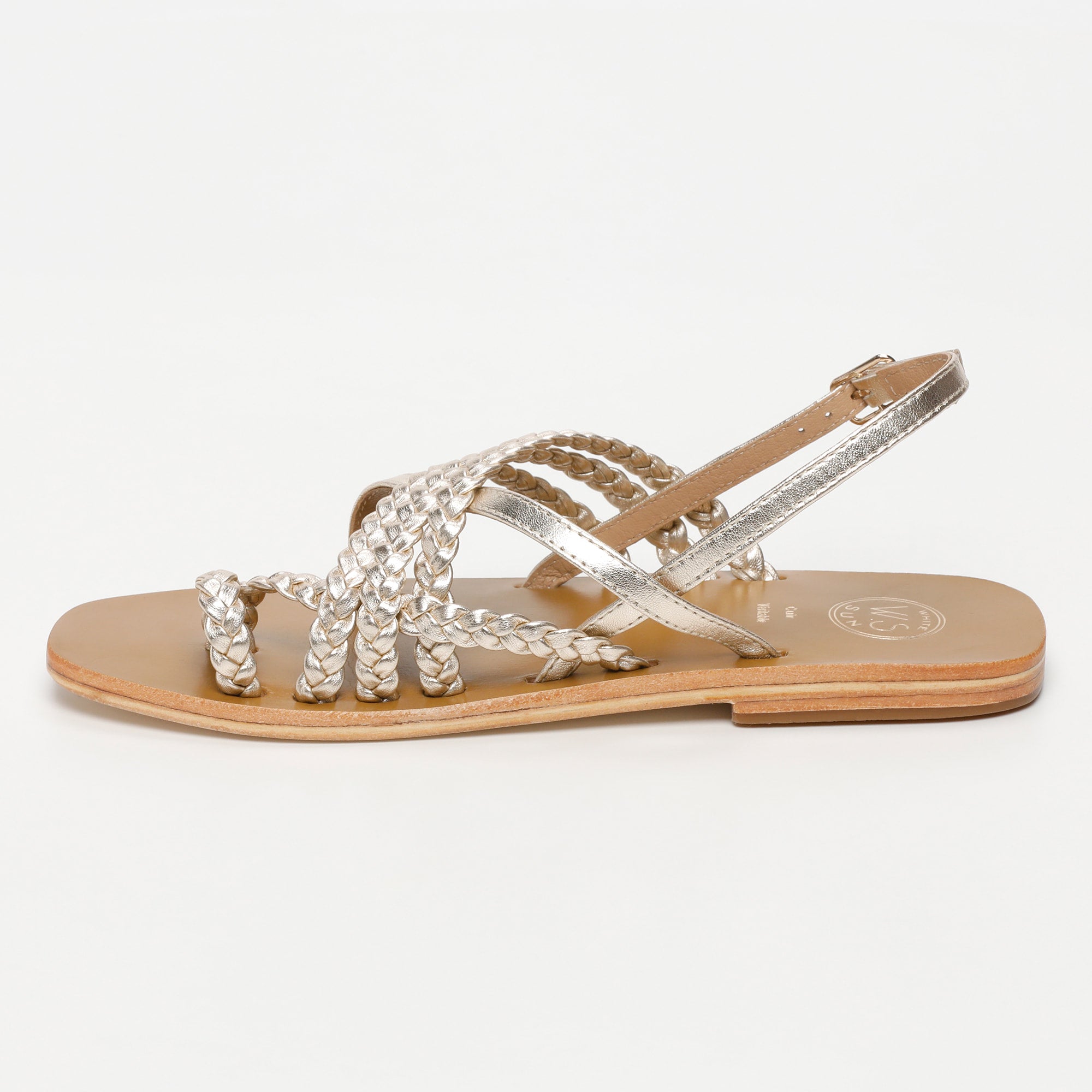 Sandalias Ascan - Platinium