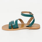 Sandales Elovka - Green Croco