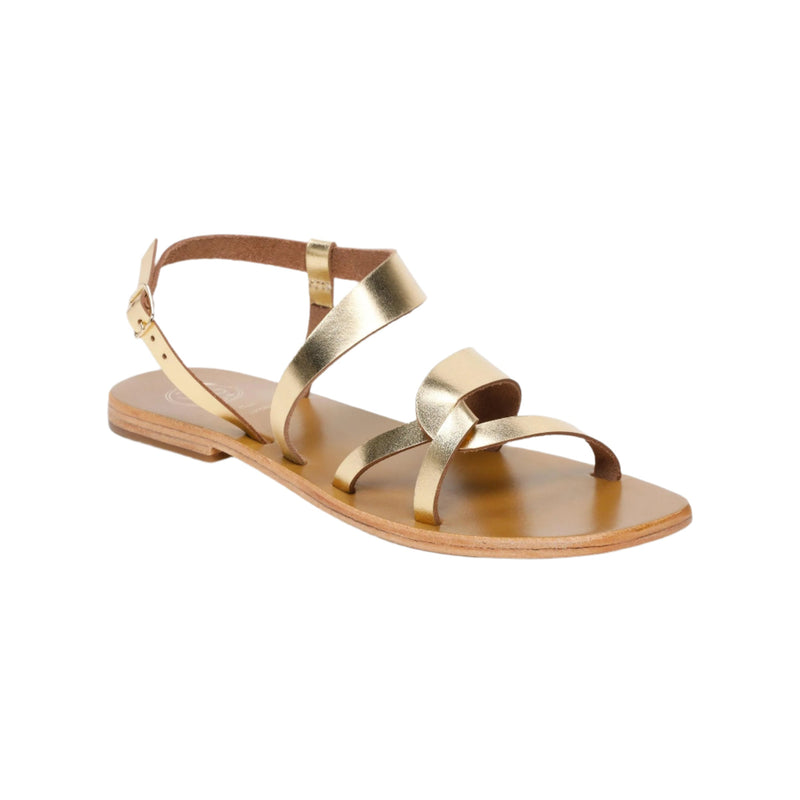 Sol Blanco - Sandalias Opio - Buff Dorado Oscuro - Dorado