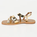 Sol Blanco - Sandalias Opio - Buff Dorado Oscuro - Dorado