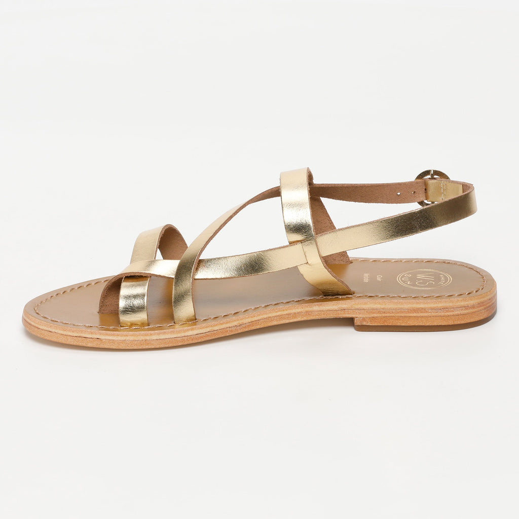 Sandales Alassio - Dark Gold Buff - Dark Gold