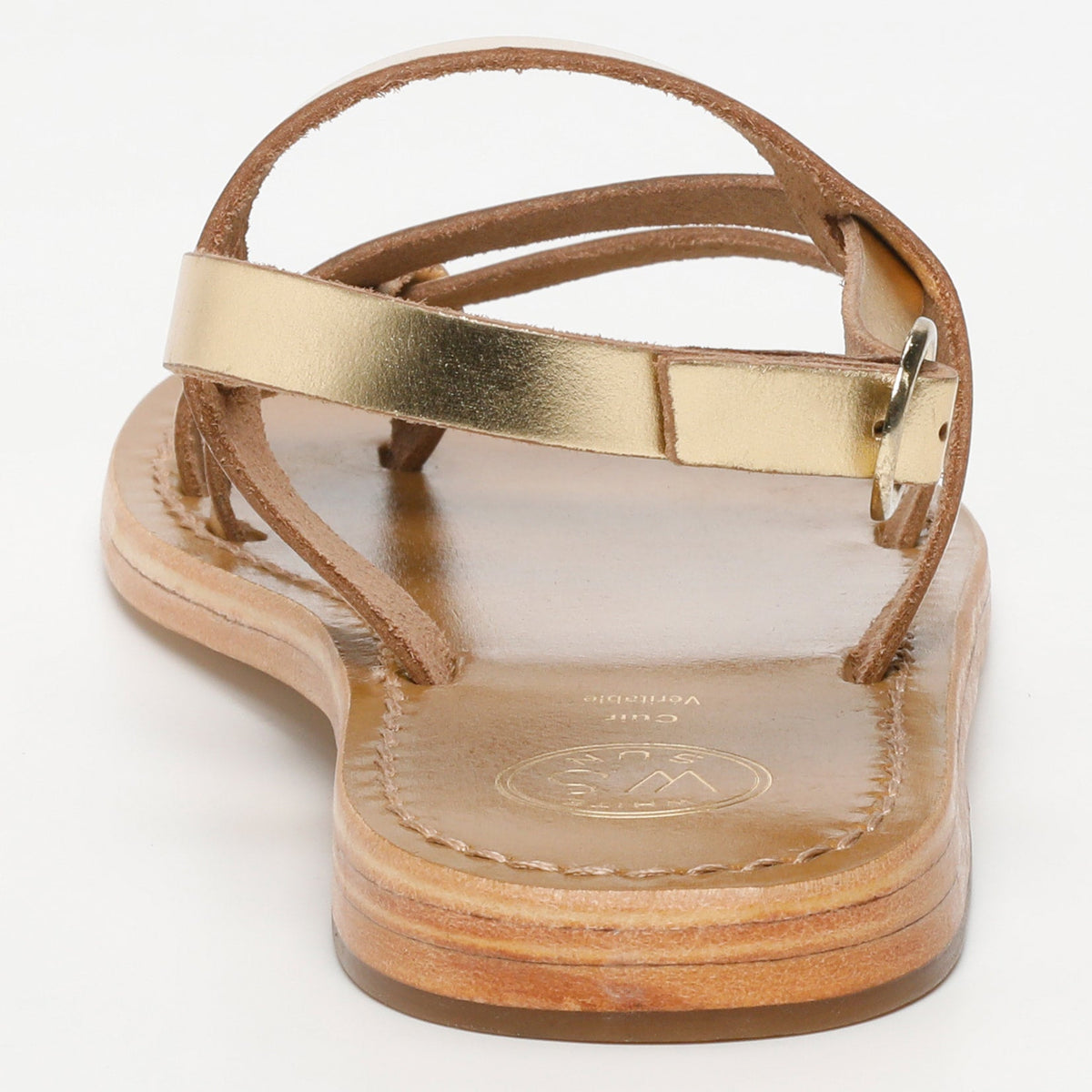 Sandales Alassio - Dark Gold Buff - Dark Gold