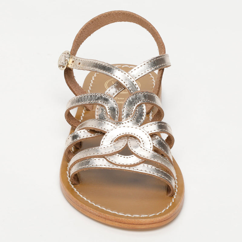 Sol Blanco - Sandalias Madai - Buff Dorado - Dorado