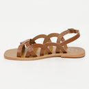 Sol Blanco - Sandalias Sayla - Camel Buff - Marrón