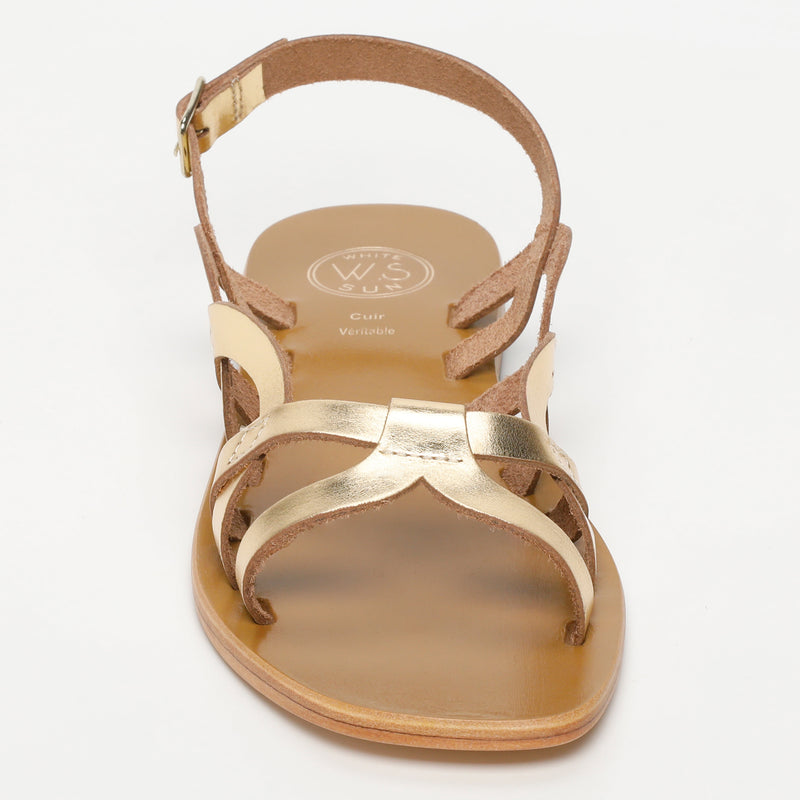 Sandales Sayla - Dark Gold