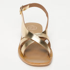 White Sun - Sandalias Sampaya - Dark Gold Buff - Dorado