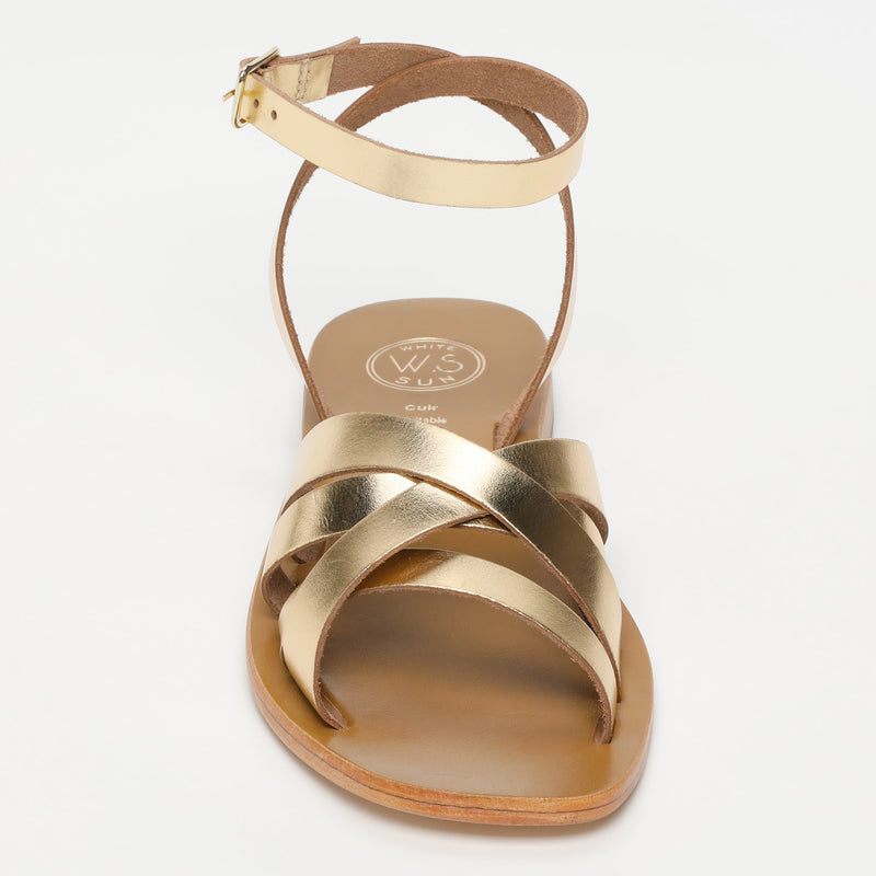 Sandales Huacho - Dark Gold