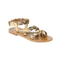 White Sun - Alamosa Sandals - Dark Gold Buff - Gold