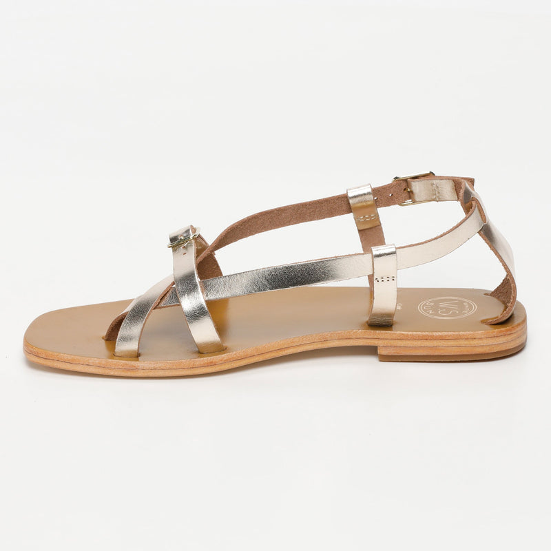 White Sun - Idalia Sandals - Gold Buff - Gold