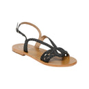 White Sun - Sandalias Katy - Negro Buff - Negro
