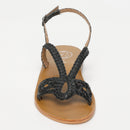 White Sun - Sandalias Katy - Negro Buff - Negro